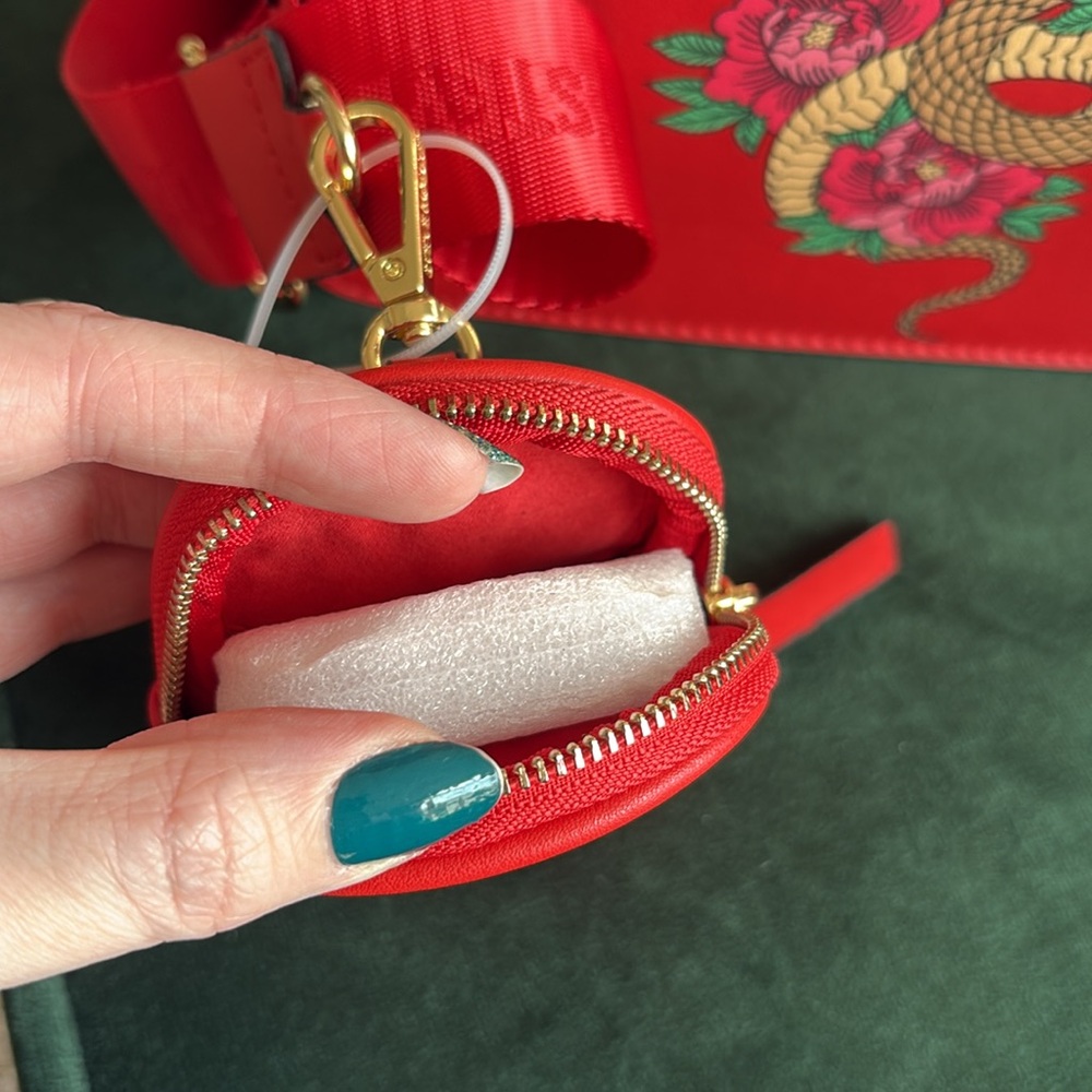 *RARE* Steve Madden Red Bevelyn Purse Lunar New Year Year of the Snake - Picture 14 of 15